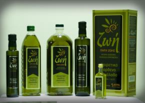 C'est l’huile d'olive extra vierge  « zoe »  source de la vie et de la sante humaine